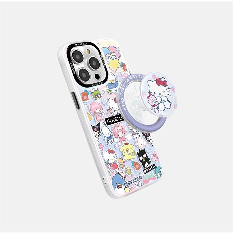 Good Luck Kitty MagSafe Phone Case for iphone 16 Pro Case for iphone 15 Shockproof iphone 14 Cover