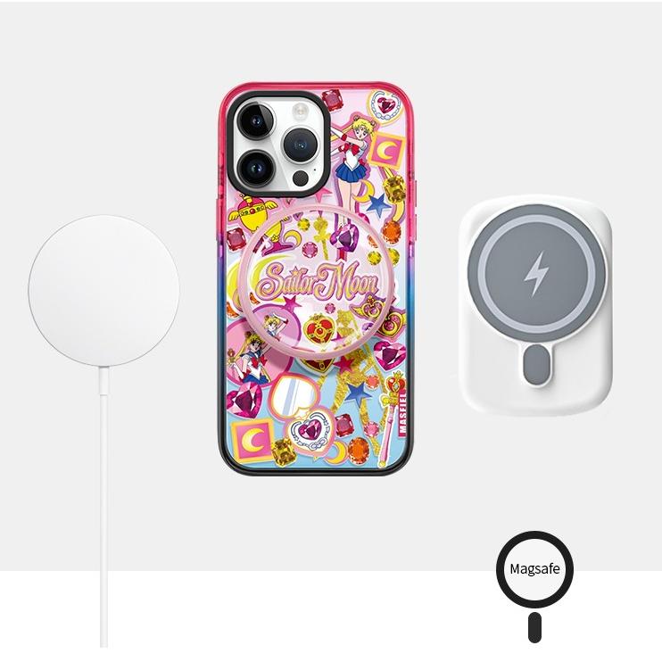 MagSafe Phone Case for iphone 16 Pro Case for iphone 15 Shockproof iphone 14 Cover Sailor Moon