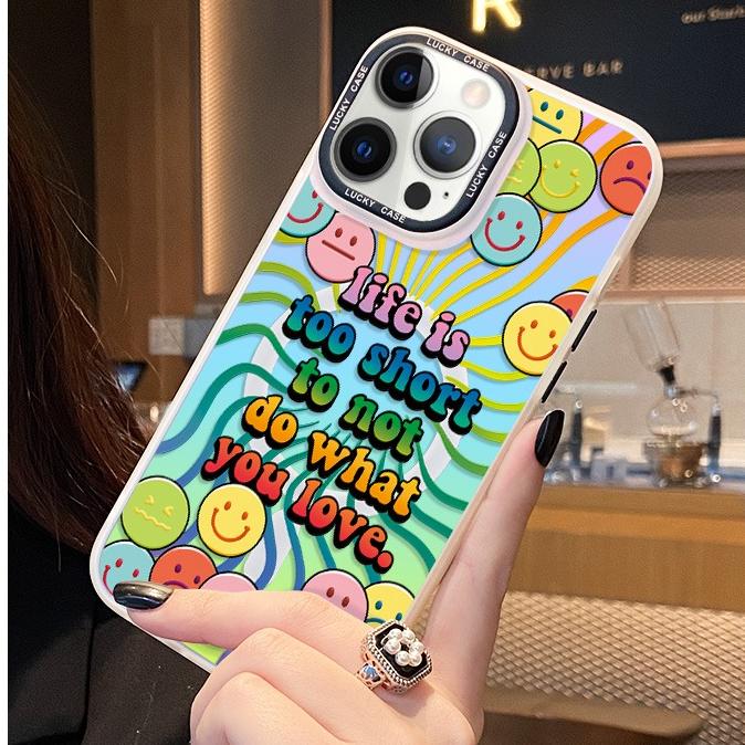 MagSafe Phone Case for iphone 16 Pro Case for iphone 15 Shockproof iphone 14 Colorful Smile