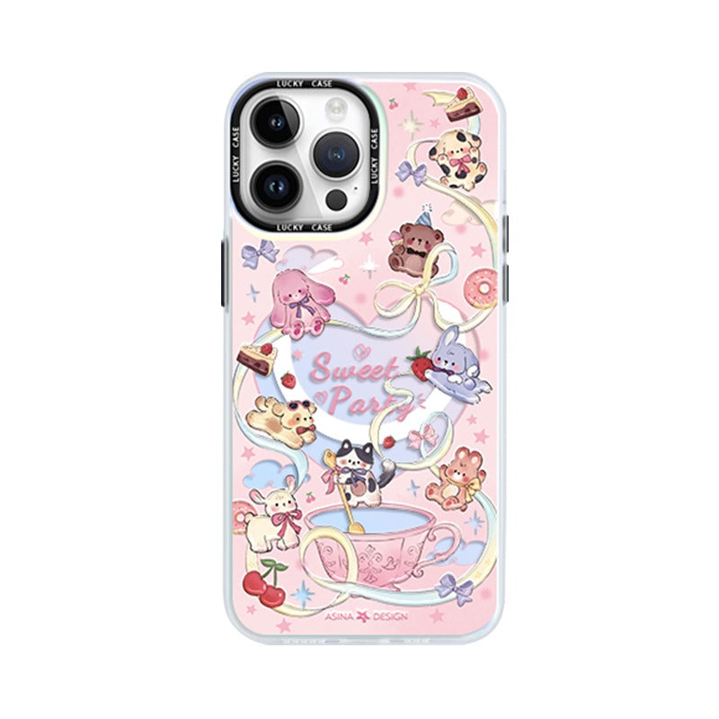 Animal Fairy MagSafe Phone Case for iphone 16 Pro Case for iphone 15 Shockproof iphone 14 Cover