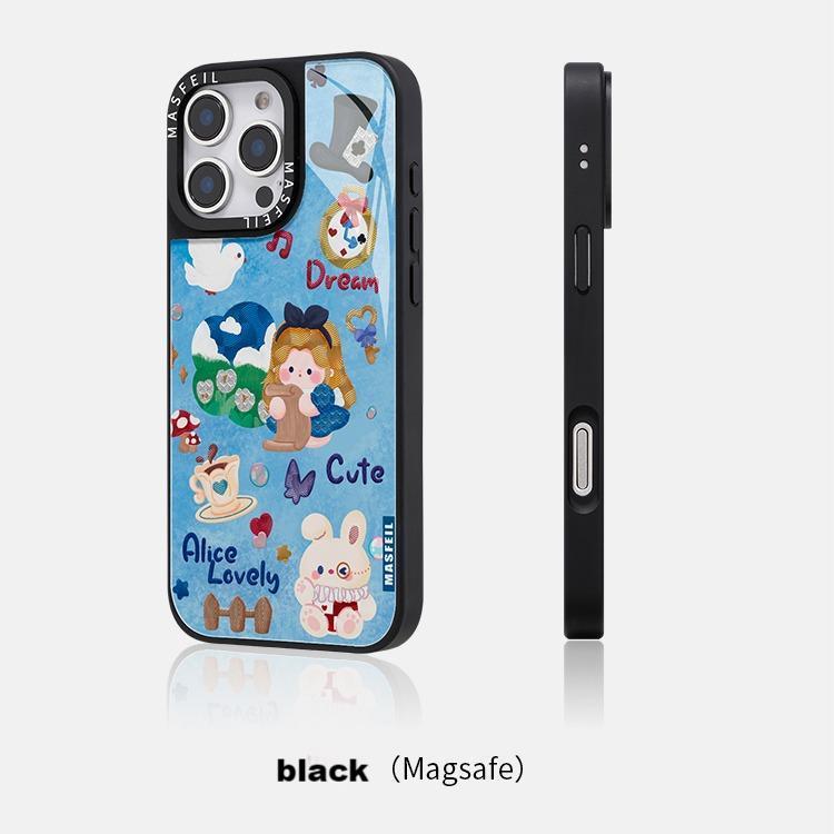 MagSafe Phone Case for iphone 16 Pro Case for iphone 15 Shockproof iphone 14 Cover Wonderland