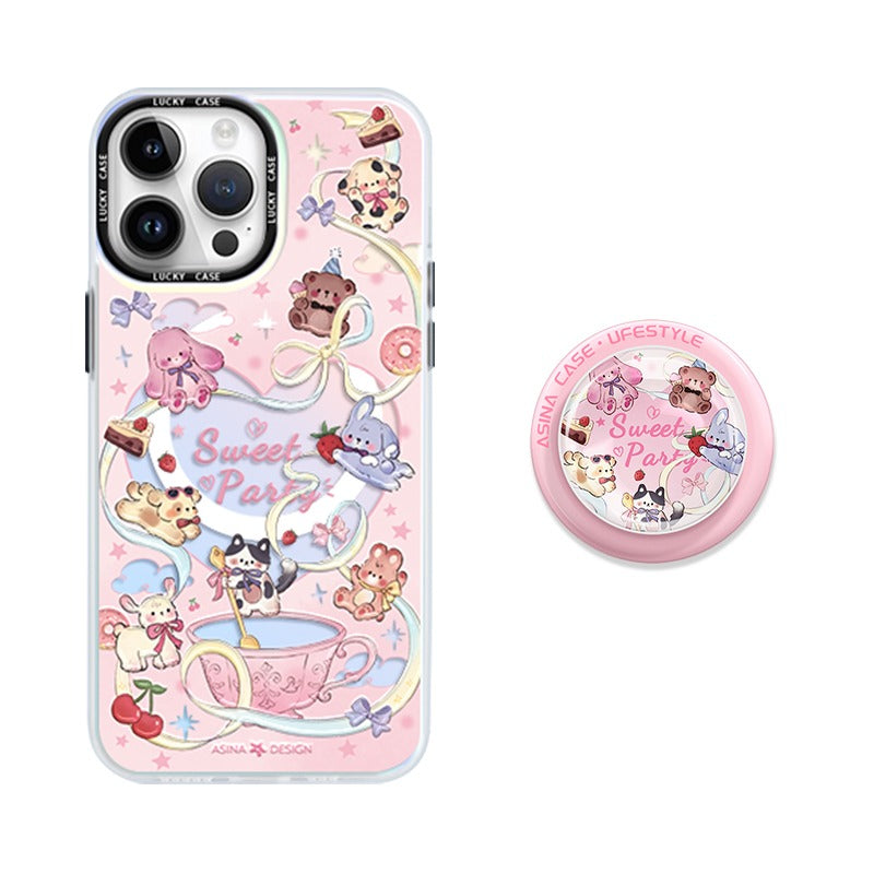 Animal Fairy MagSafe Phone Case for iphone 16 Pro Case for iphone 15 Shockproof iphone 14 Cover