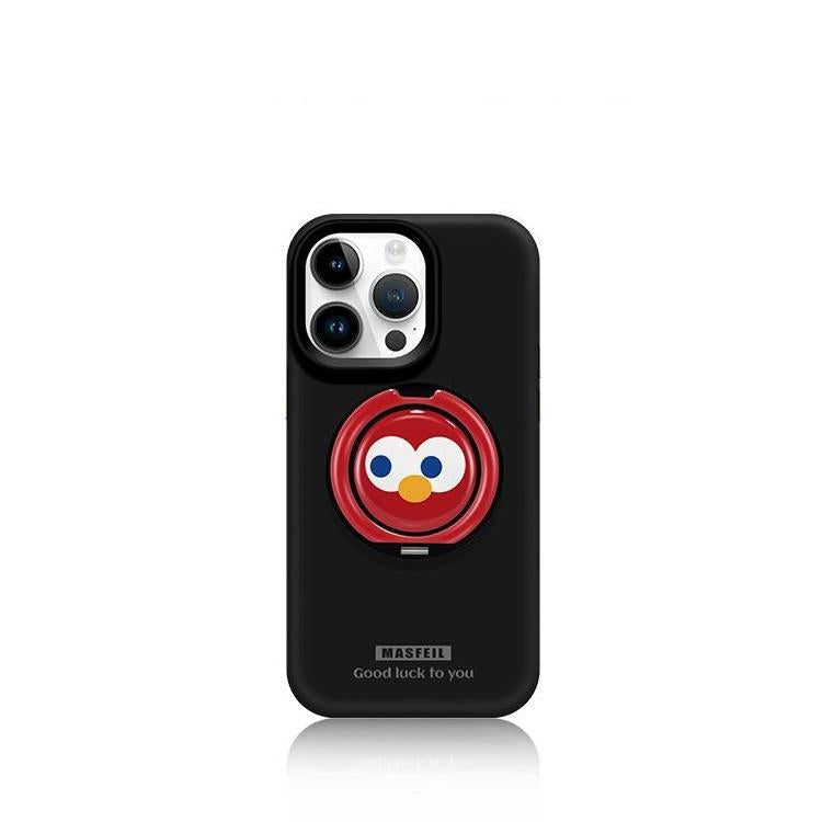 Velvet Touch Liquid Silicone Magnetic Case for iphone 16 Pro Max iphone 15 iphone 14 iphone 13 Cute Eyes