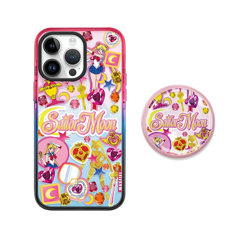 MagSafe Phone Case for iphone 16 Pro Case for iphone 15 Shockproof iphone 14 Cover Sailor Moon