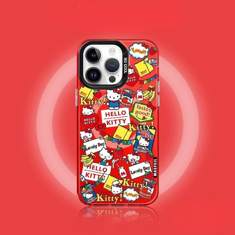iPhoneアクセサリー casetify hellokitty MagSafe iPhone15pro Amazon.co.jp: CASETiFY MagSafe Mirror iPhone 15 Pro Max Case