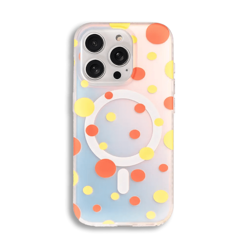 Polka Dot MagSafe Phone Case for iphone 16 iphone 15 Pro case iphone 14