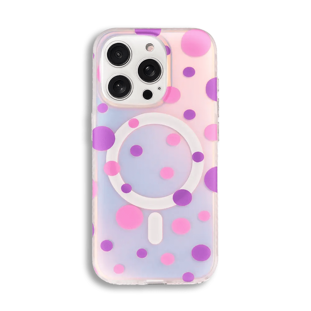 Polka Dot MagSafe Phone Case for iphone 16 iphone 15 Pro case iphone 14