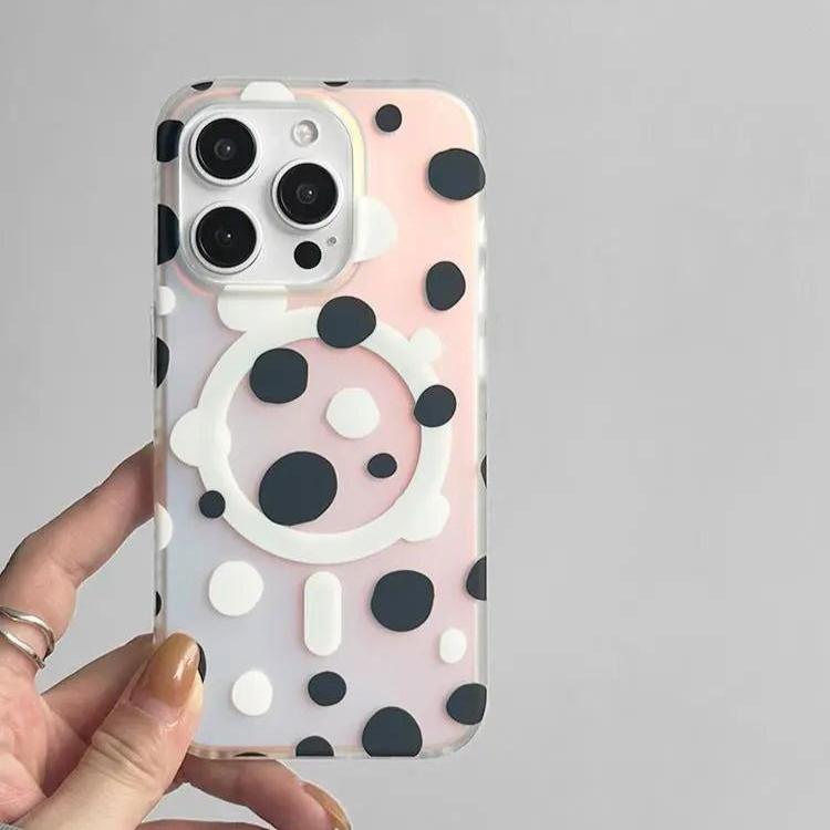 Polka Dot MagSafe Phone Case for iphone 16 iphone 15 Pro case iphone 14