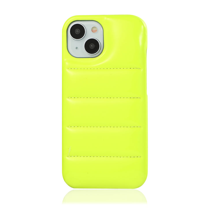 Warm Aurora Air Puffer Phone Case for iphone 16 Pro Max iphone 15 iphone 14