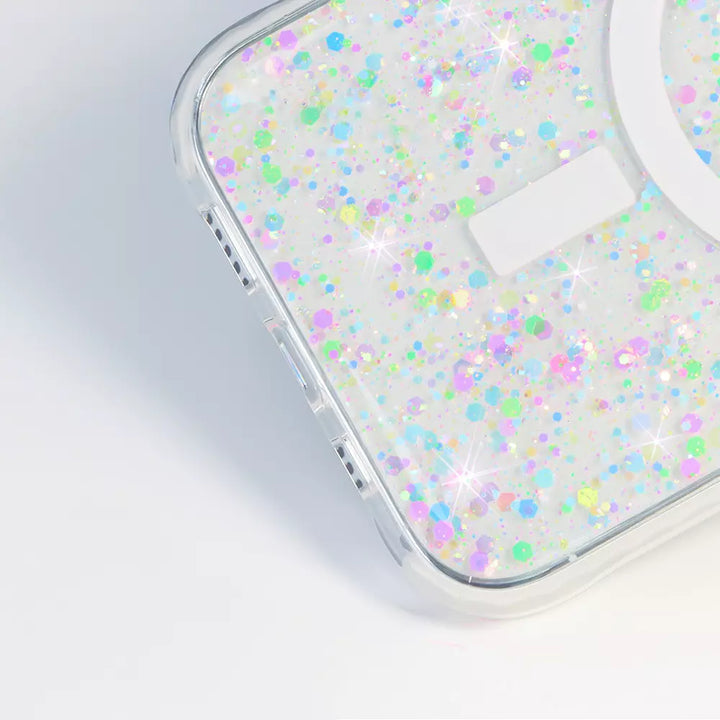 Sparkle Glitter Bling Dream MagSafe Phone Case for iphone 16 Pro iphone 15 ihone 14