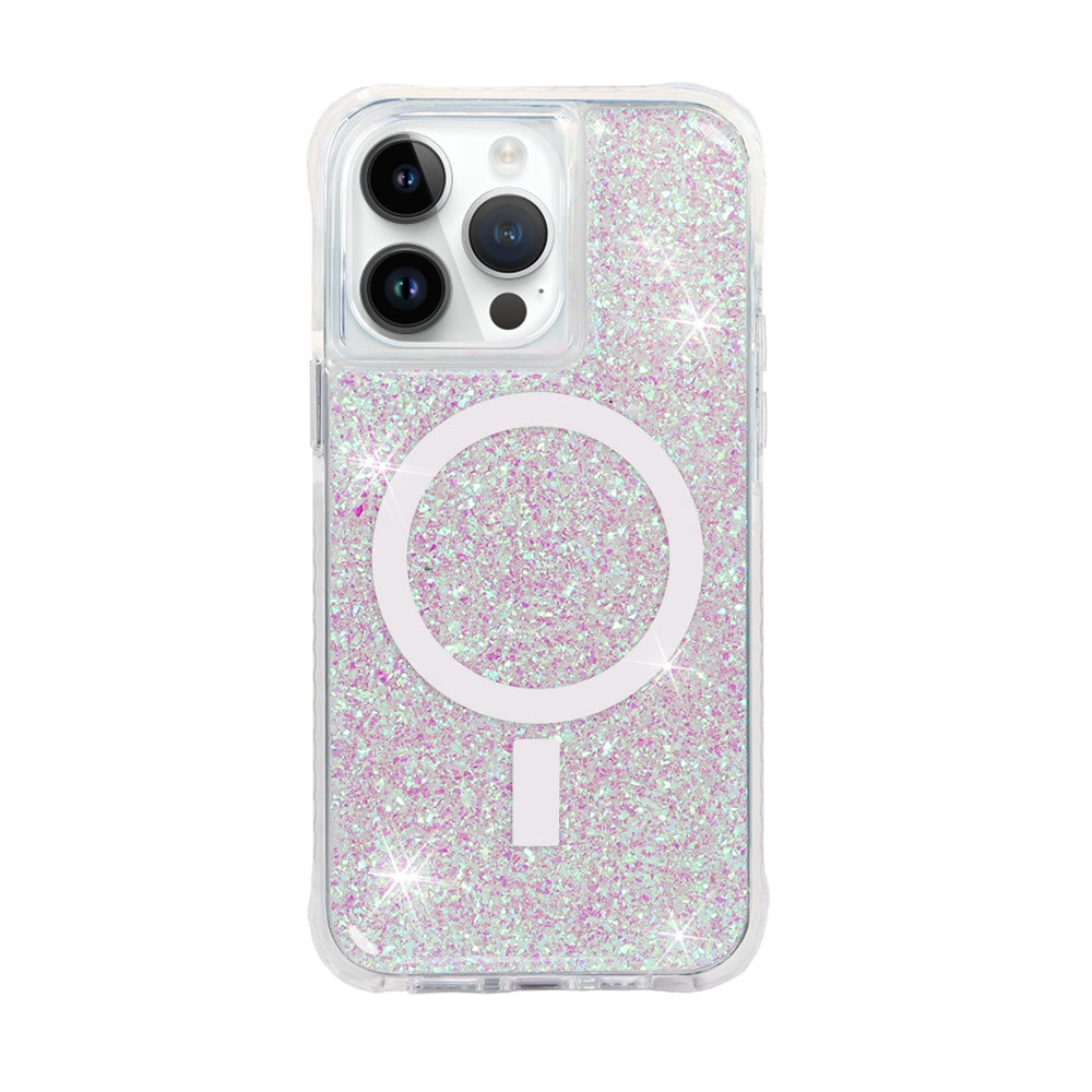 Sparkle Glitter Bling Dream MagSafe Phone Case for iphone 16 Pro iphone 15 ihone 14