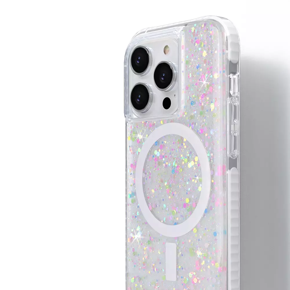 Sparkle Glitter Bling Dream MagSafe Phone Case for iphone 16 Pro iphone 15 ihone 14