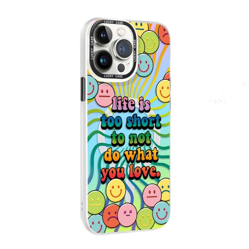 MagSafe Phone Case for iphone 16 Pro Case for iphone 15 Shockproof iphone 14 Colorful Smile