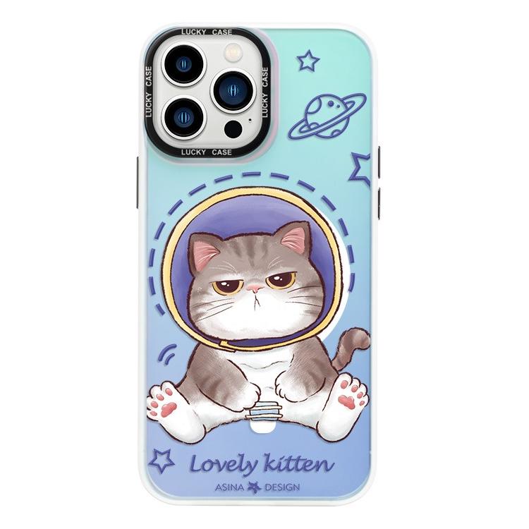 MagSafe Phone Case for iphone 16 Pro Case for iphone 15 Shockproof iphone 14 Lovely Kitten