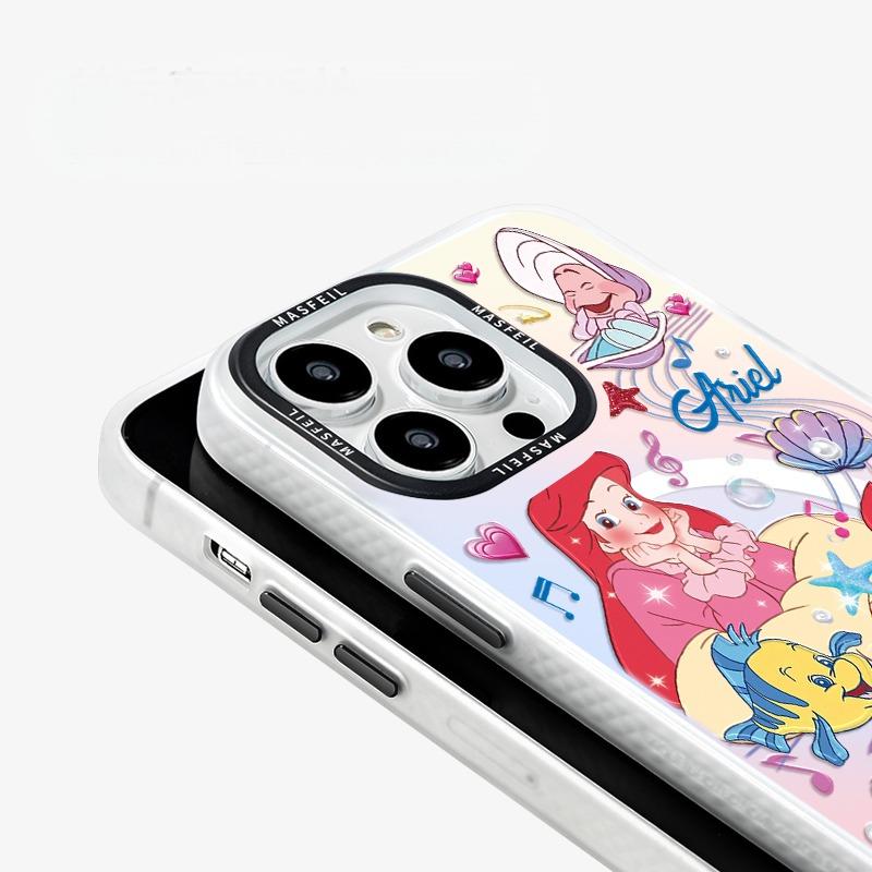 MagSafe Phone Case for iphone 16 Pro Case for iphone 15 Shockproof iphone 14 Cover Mermaid Princess