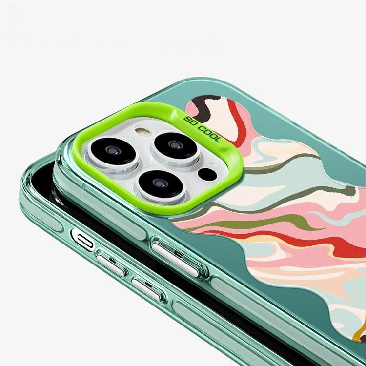 MagSafe Phone Case for iphone 16 Pro Case for iphone 15 Shockproof iphone 14 Cover Colorful Ripple