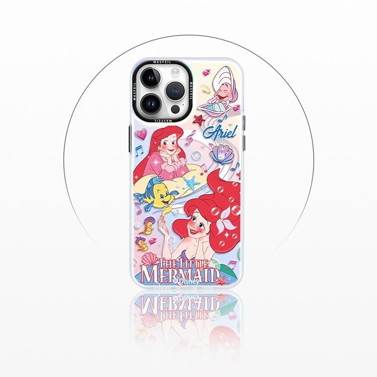 MagSafe Phone Case for iphone 16 Pro Case for iphone 15 Shockproof iphone 14 Cover Mermaid Princess