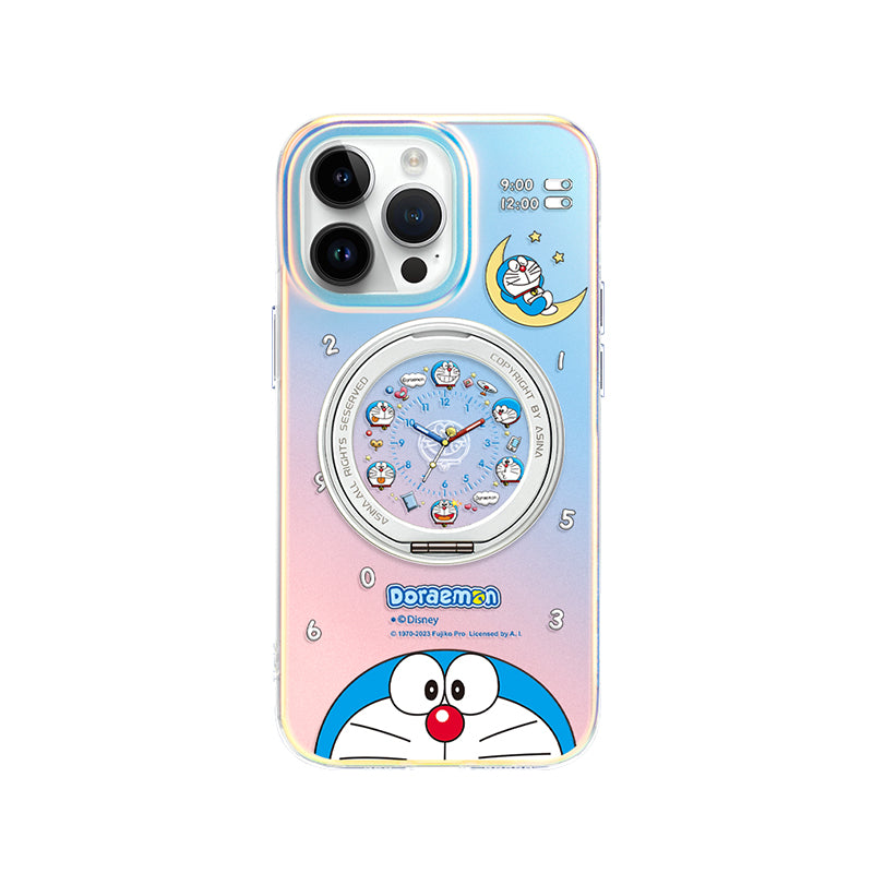 Rotating Clock iPhone 16 Pro Case with 360° Upgraded Rotatable Magnetic Stand for iphone 15 Slim case with Kickstand