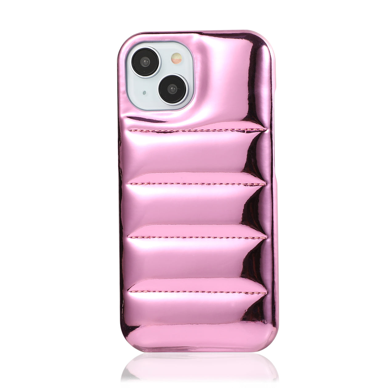 Warm Aurora Air Puffer Phone Case for iphone 16 Pro Max iphone 15 iphone 14